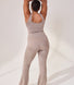 Lightweight Flare Leggings - Stone