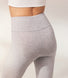 Cropped Leichte Leggings - Hellgraue