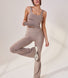 Lightweight Flare Leggings - Stone