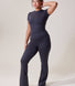 Curve Ultimate Everyday Flare Leggings - Vintage Navy