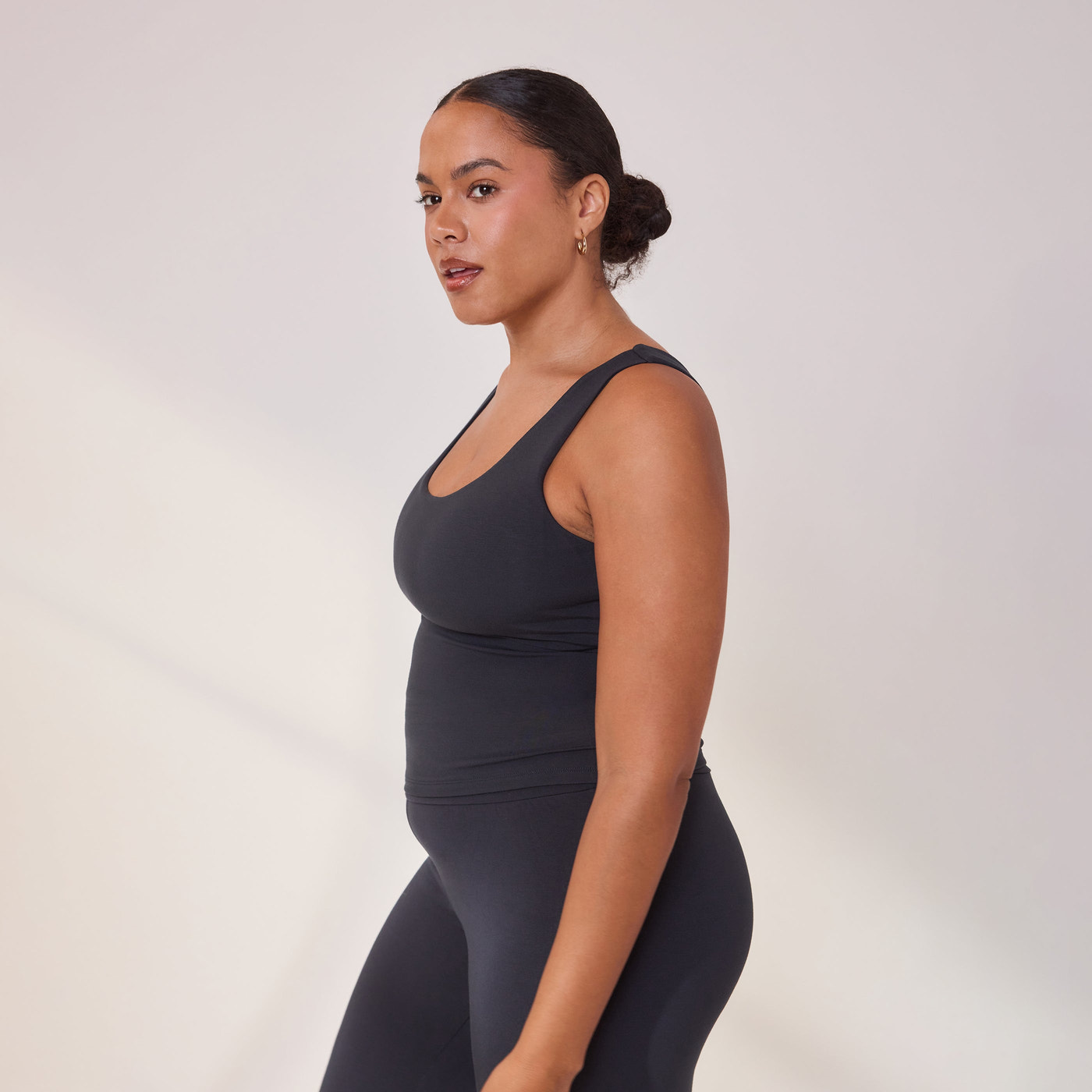 Curve Lightweight Everyday Tank Top - Vintage Navy