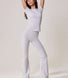 Ultimate Everyday Flare Leggings - Light Grey Marl