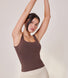 Curve Lightweight Everyday Tank Top - Espresso Brown