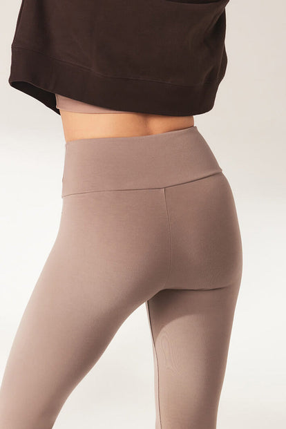 Everyday High Waisted Leggins Lightweight - Stone