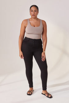 Lift & Shape Jeans - Black