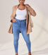Lift & Shape Jeans Curvy - Mid Blue