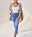 Lift & Shape Jeans Curvy - Mid Blue