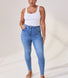 Lift & Shape Jeans Curvy - Mid Blue