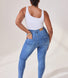 Lift & Shape Jeans Curvy - Mid Blue