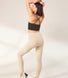 Everyday High Waisted Leggins Lightweight - Natural Beige