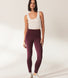 Everyday High Waisted Leggins Lightweight - Burgundy