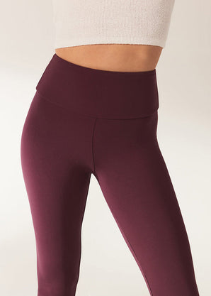 Everyday Radlerhose Lightweight Curvy - Burgundy