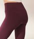 Everyday High Waisted Leggins Lightweight - Burgundy