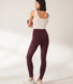 Everyday High Waisted Leggins Lightweight - Burgundy