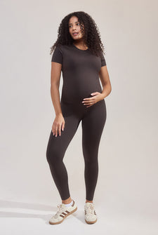 Maternity Ultimate Everyday Leggings - Black Coffee