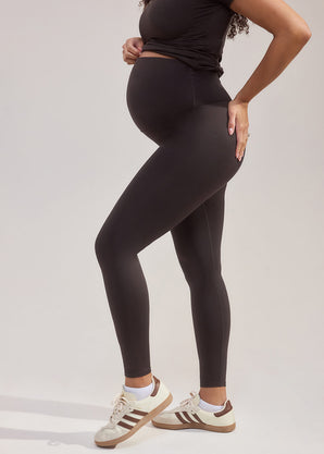 Maternity Ultimate Everyday Leggings - Black Coffee