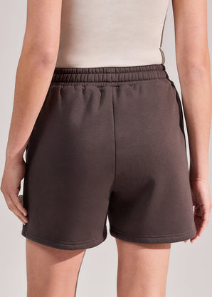 ALL SZN Organic Sweat Shorts - Black Coffee