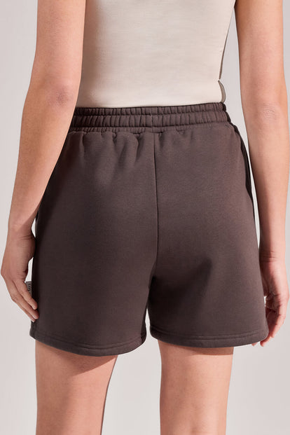 ALL SZN Organic Sweat Shorts - Black Coffee
