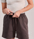 ALL SZN Organic Sweat Shorts - Black Coffee