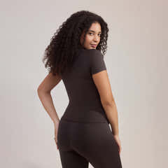 Umstandsleggings für jeden Tag – Black Coffee