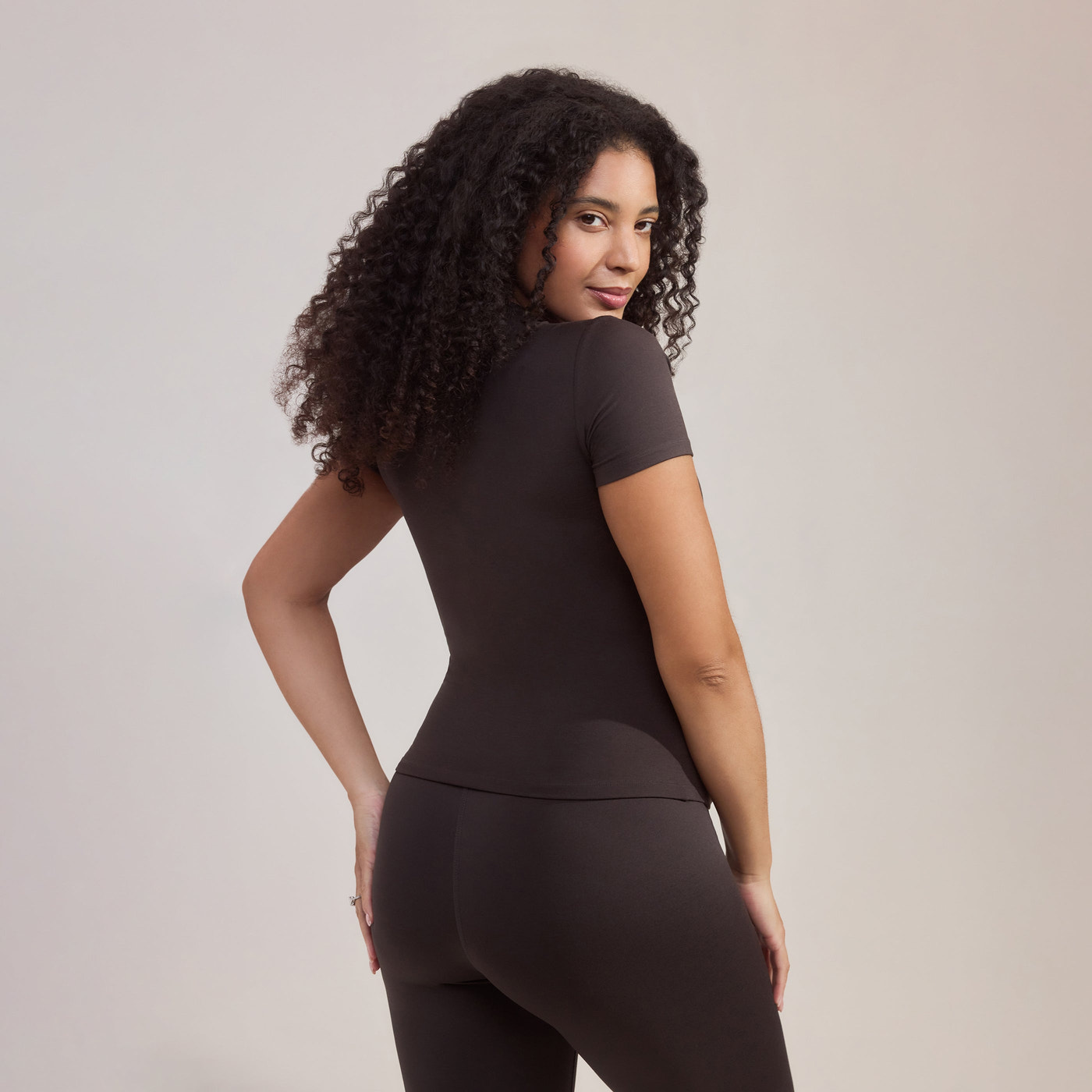 Alltägliche Ultimate Umstandsleggings - Schwarzkaffee