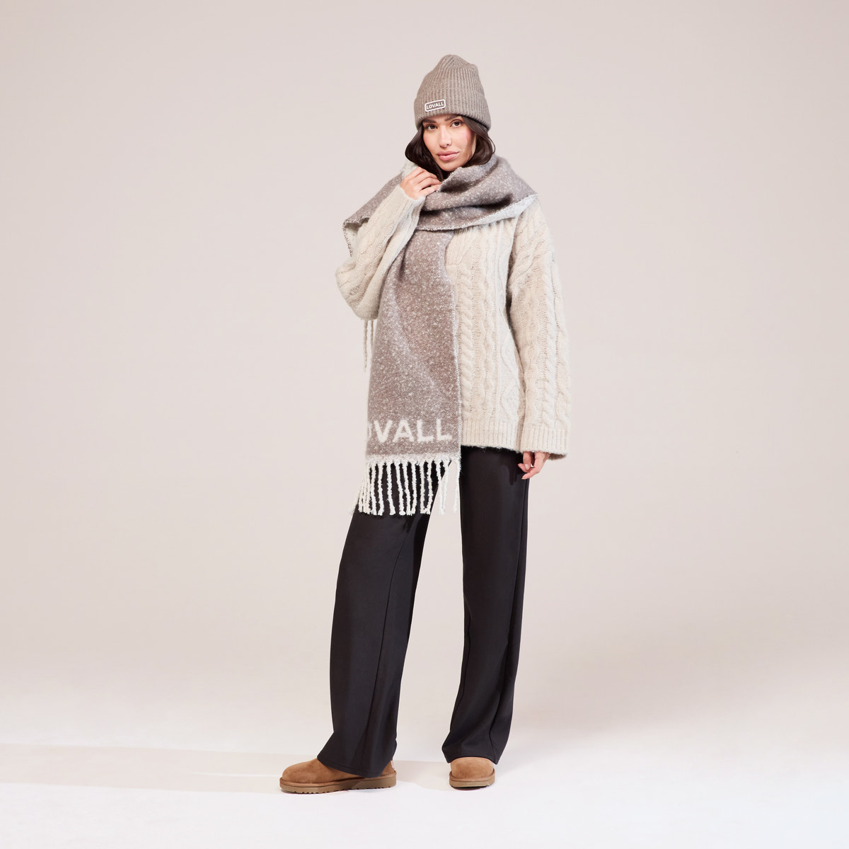 Strickmütze – Mokka