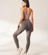 Everyday High Waisted Leggins Lightweight - Slate Green
