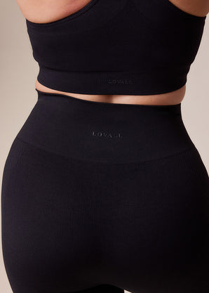 Curve Sculpt Seamless Leggings - Black