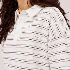 Poloshirt – Steinstreifen