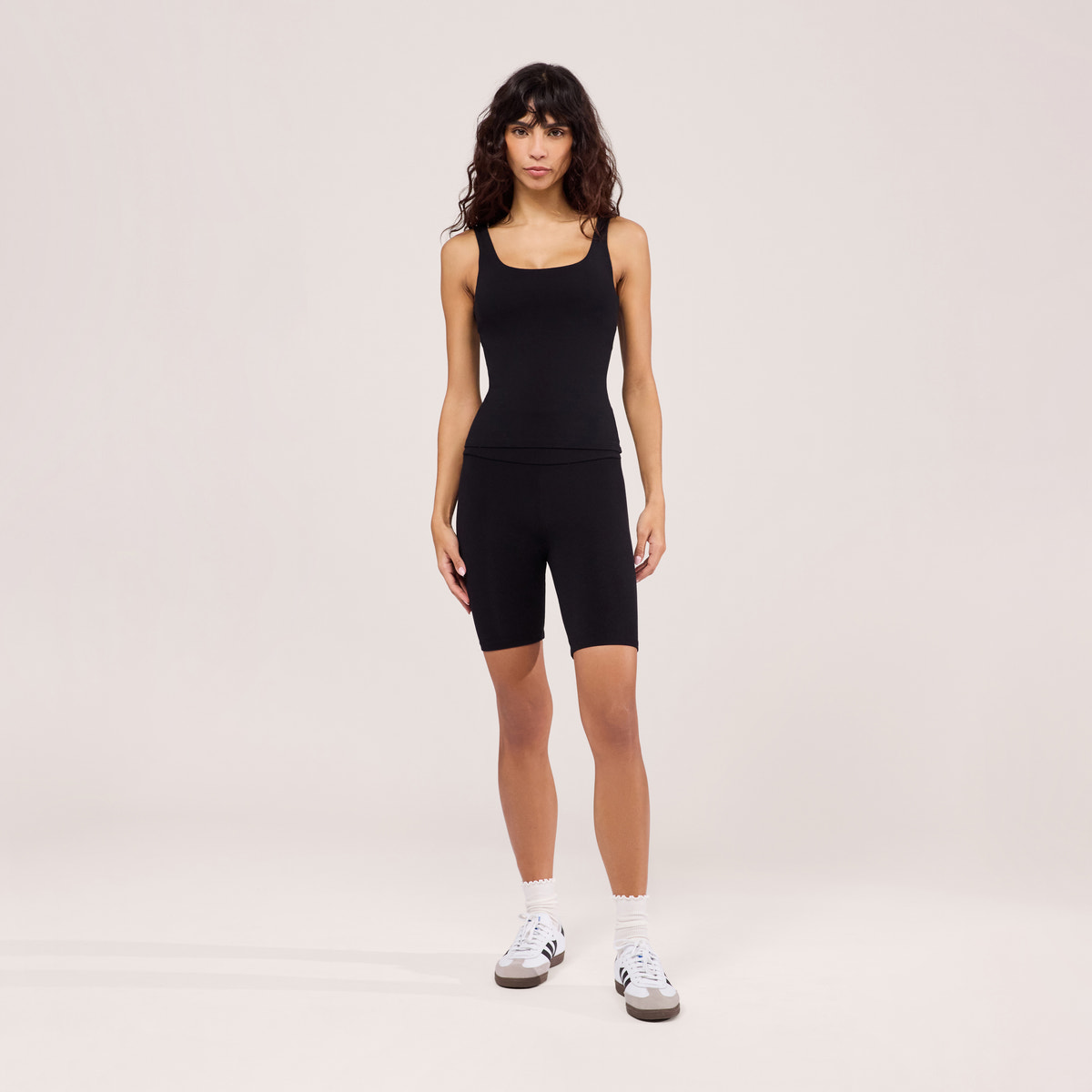 Leichte Alltag-Fahrradshorts – Schwarz