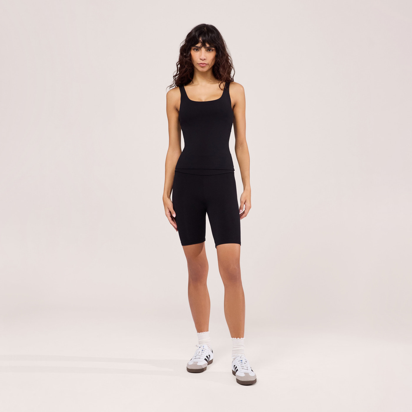 Alltägliche Leichte Radlerhose - Schwarze