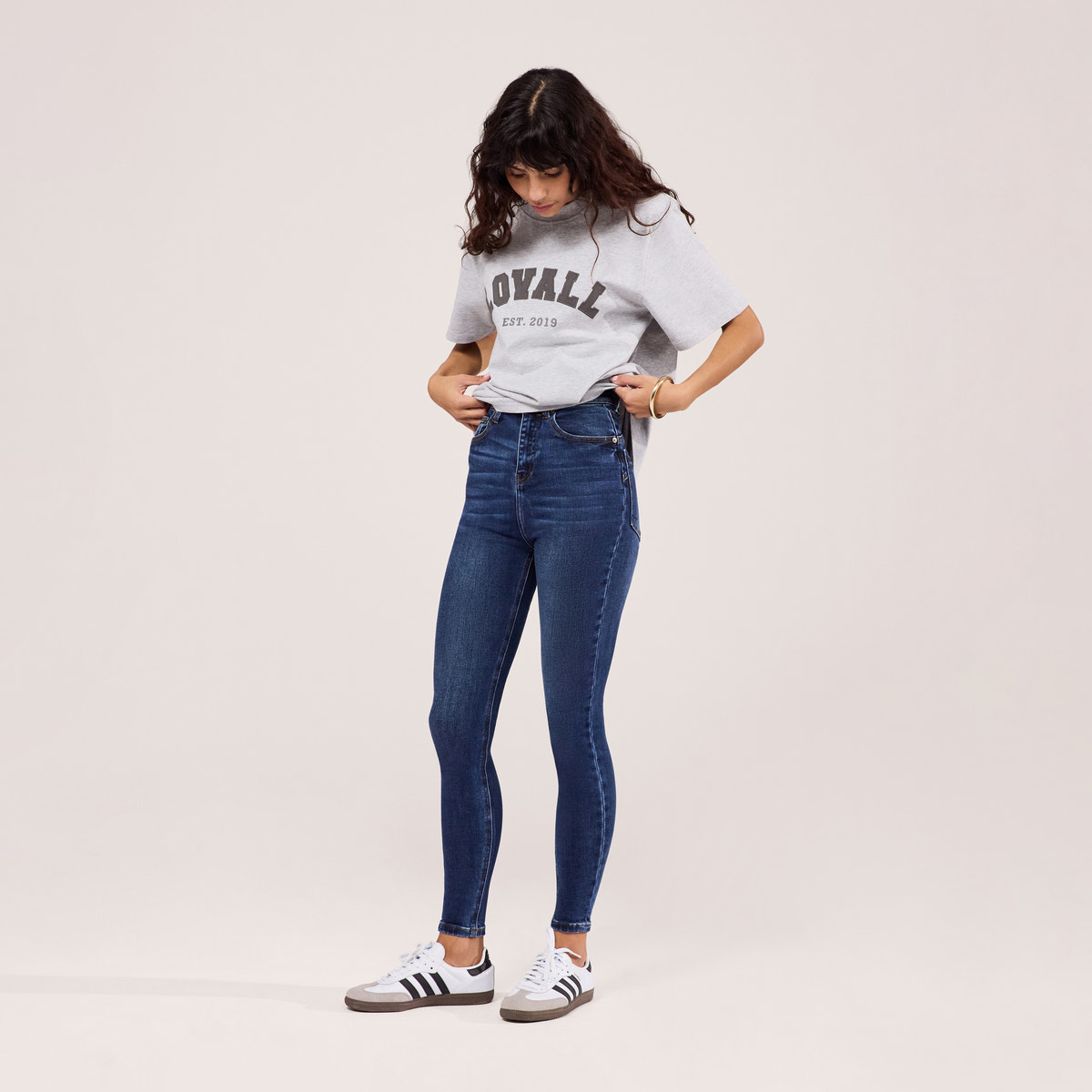 Lift & Shape Jeans - Dunkelblau
