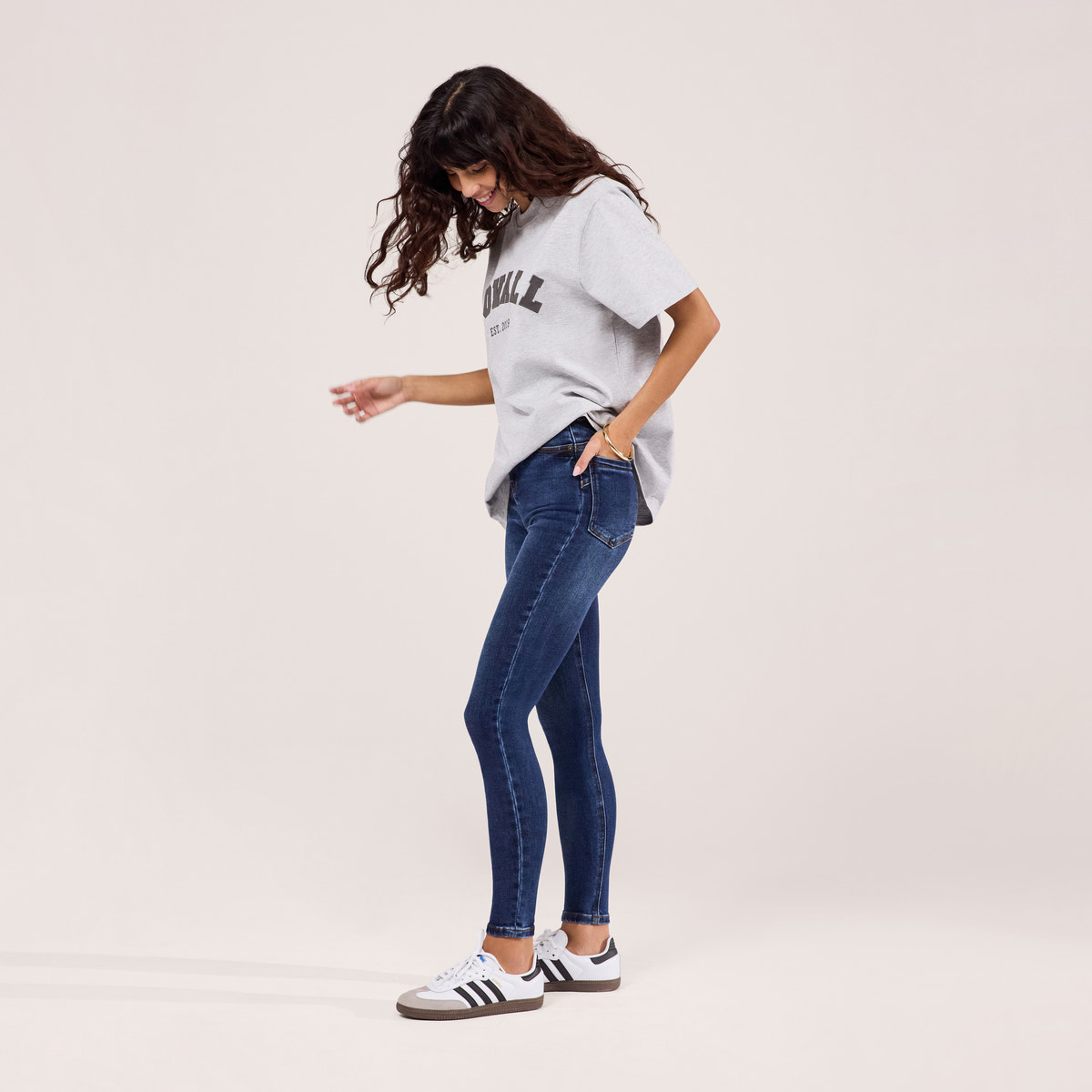 Lift & Shape Jeans - Dunkelblau