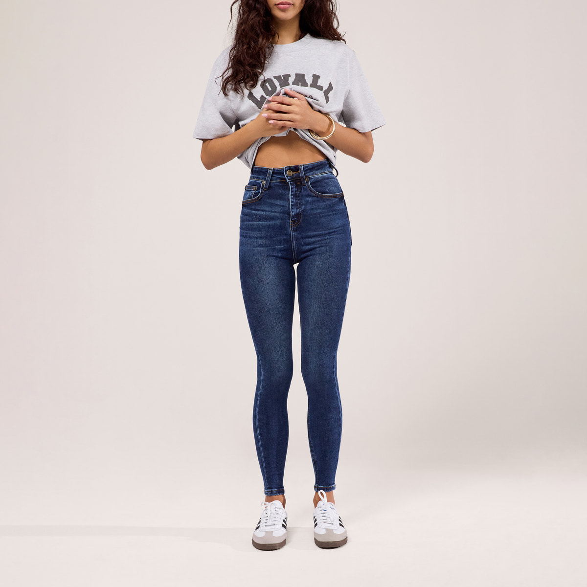 Lift & Shape Jeans - Dunkelblau