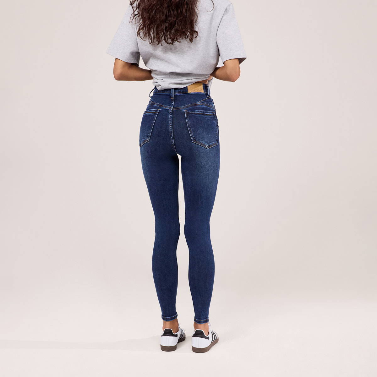Lift & Shape Jeans - Dunkelblau