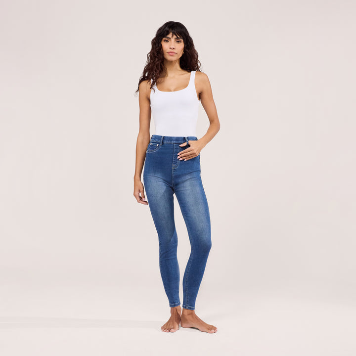 Ultimate Jeggings – Mittelblau