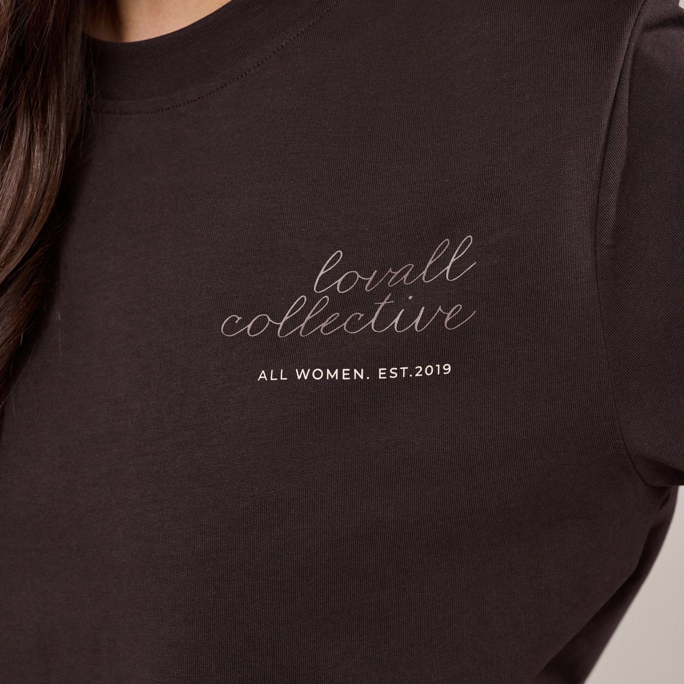 Graphic T-shirt Script - Black Coffee