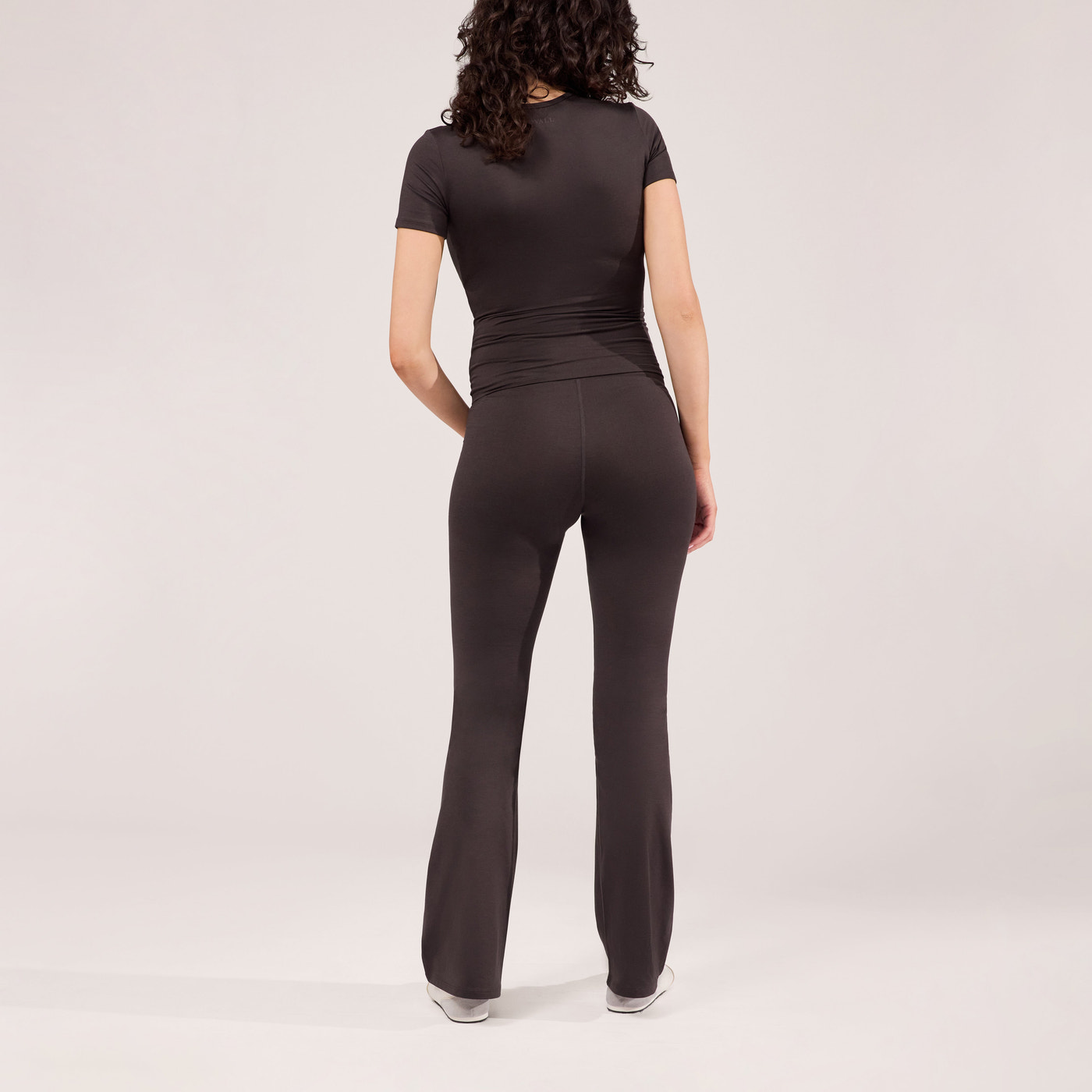 Maternity Ultimate Everyday Flare Leggings - Black Coffee
