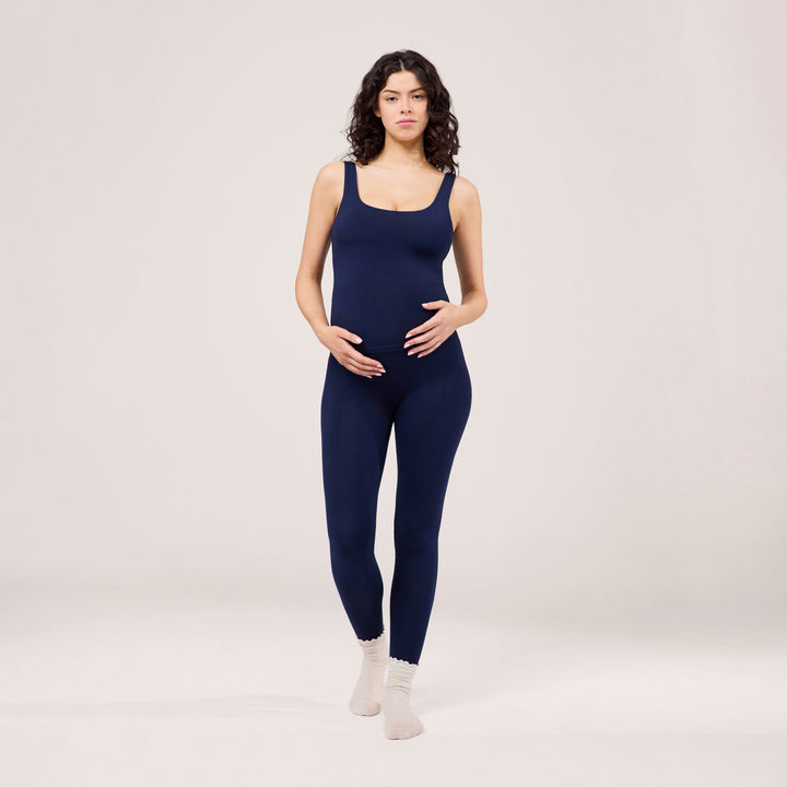 Alltägliche Leichte Umstandsleggings - Navy