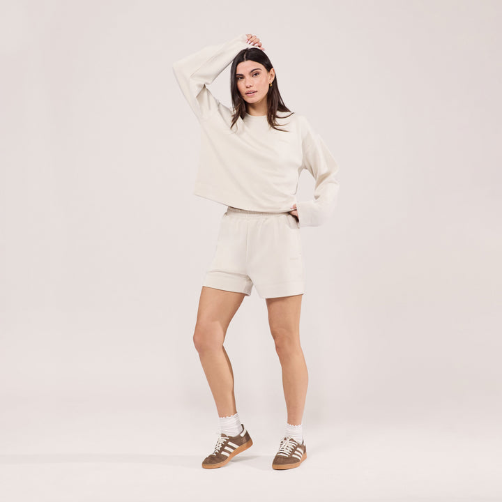 Ultimate Everyday Short Set - Ecru