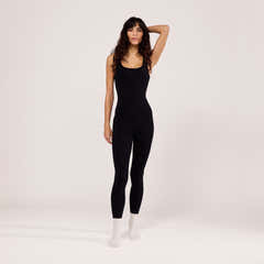 Leichte High-Waist-Leggings für den Alltag – Schwarz