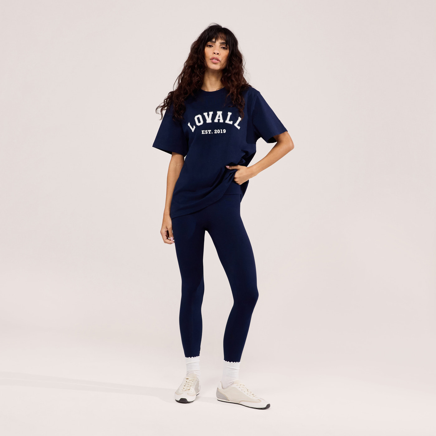 Alltägliche Leichte Leggings - Navy