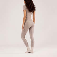 Leichte High-Waist Alltagsleggings - Stone