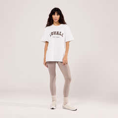 Leichte High-Waist Alltagsleggings - Stone