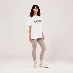 Leichte High-Waist Alltagsleggings - Stone
