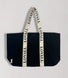 Lovall Tote Bag (Aus Recycling Material)  - Black/Ecru