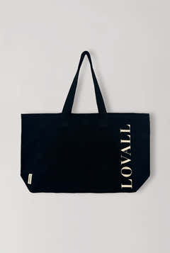 Lovall Recycelte Tragetasche – Schwarz