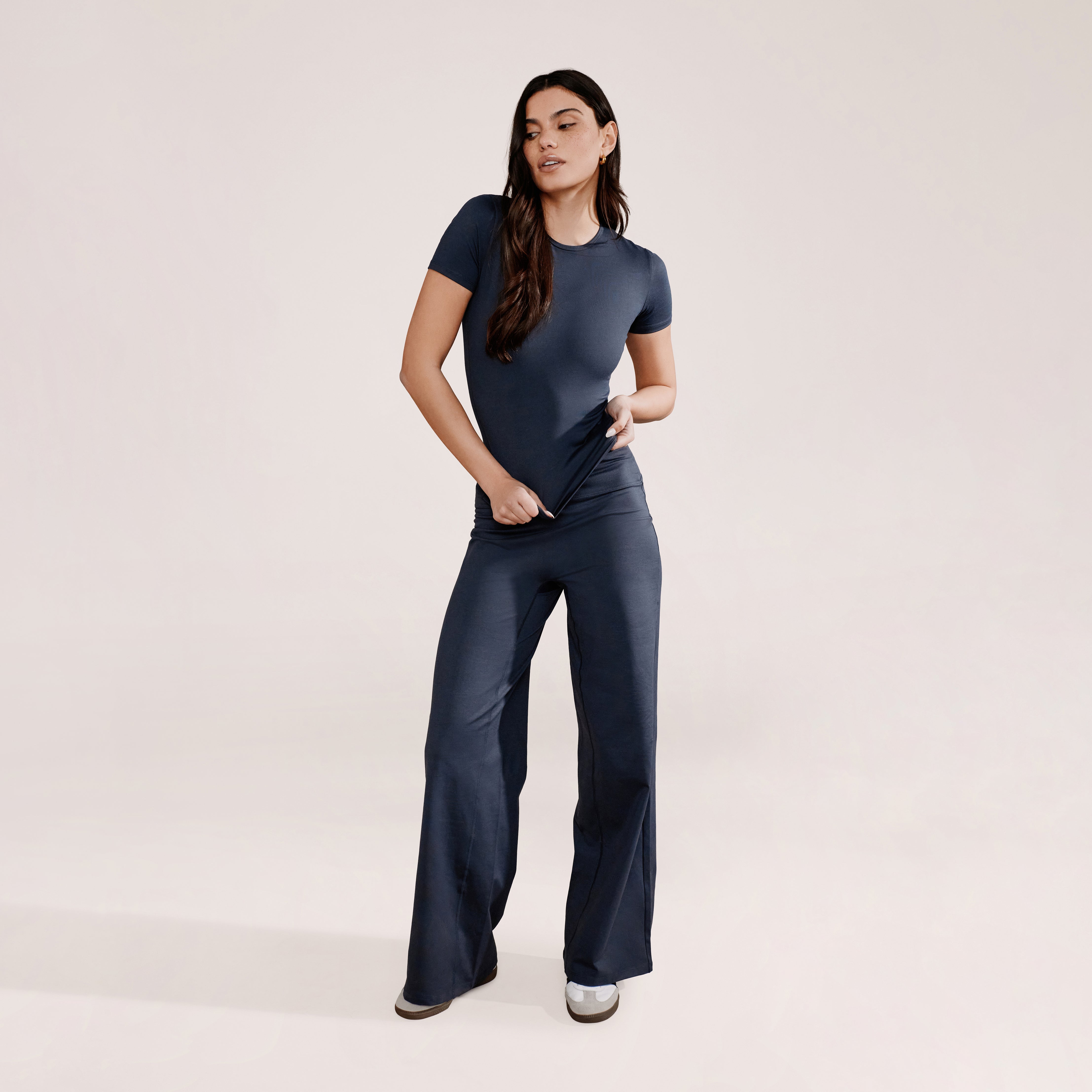 Ultimate Everyday Wide Leg Hose – Vintage Navy