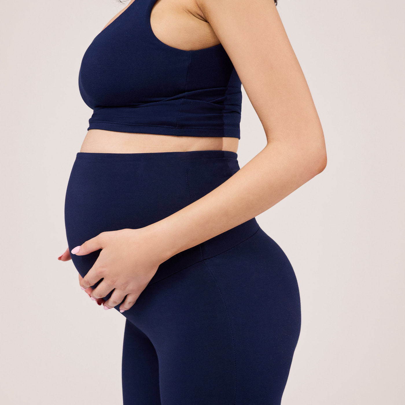 Leichte Umstands-Schlagleggings - Navy