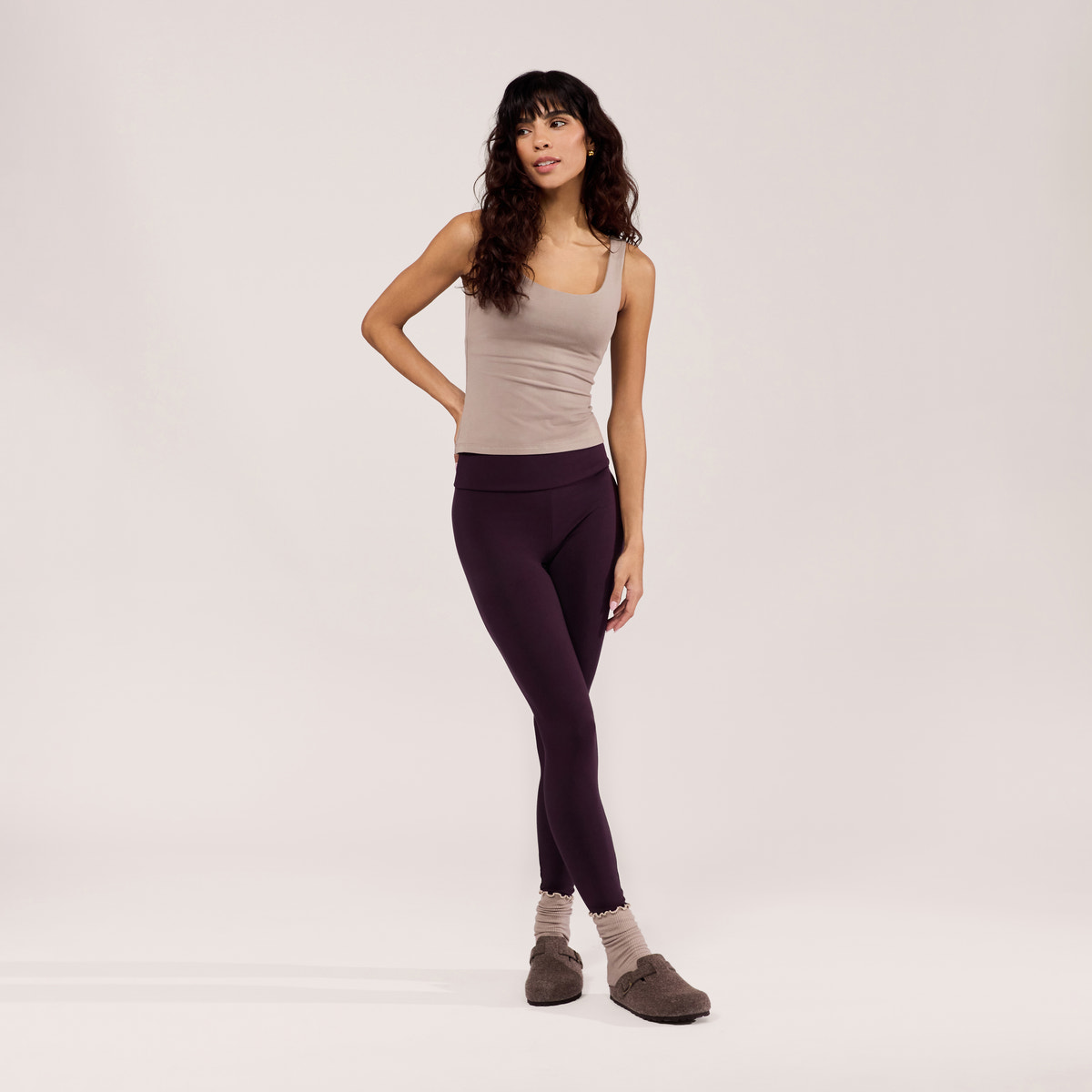 Leichtes Alltags-Tanktop – Stone